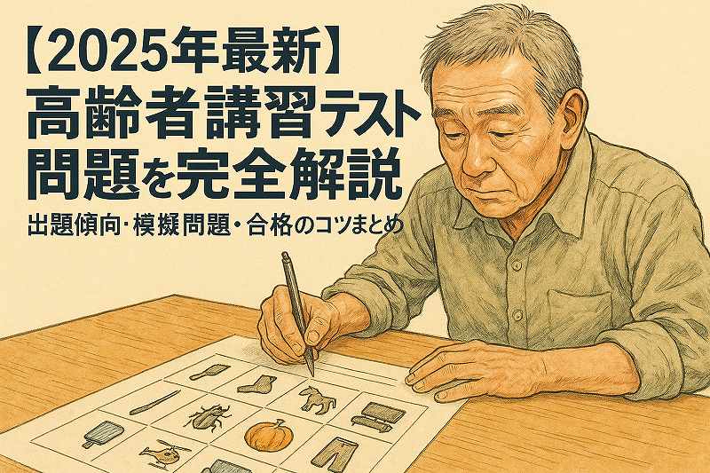 2025高齢者講習テスト問題