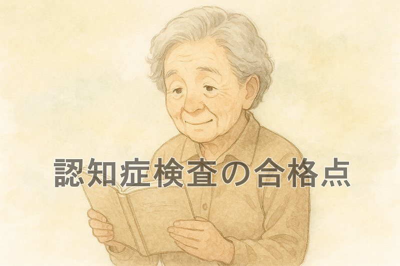 認知症テストの合格点