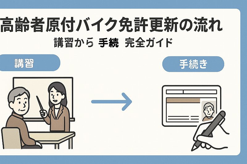 原付バイク免許更新