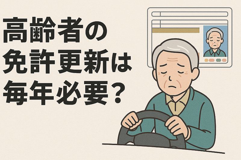 高齢者の免許更新は
