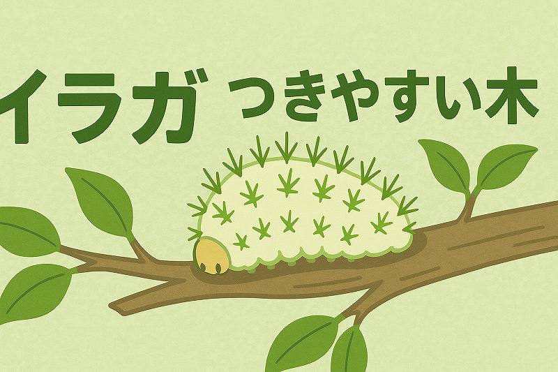 イラガつきやすい木