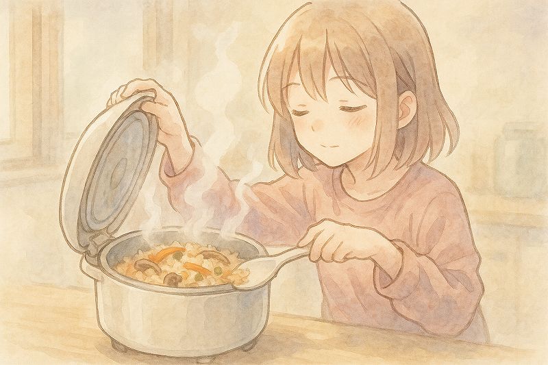 炊き込みご飯の再加熱は